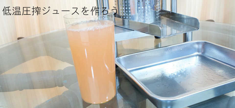 低温圧搾グレープフルーツジュース
